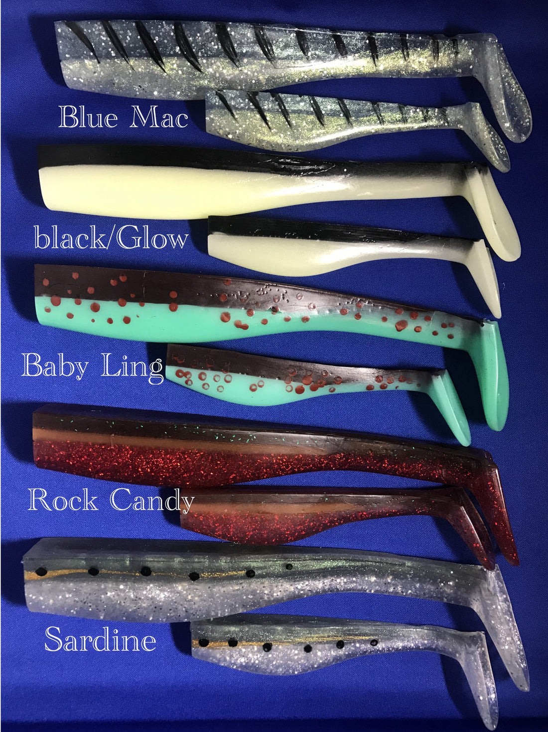 Swimbaits are a great option for shallow water lingcod