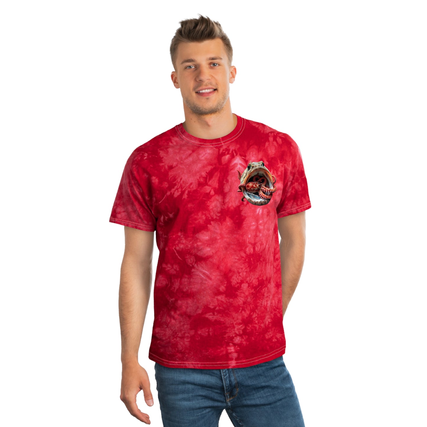 Lingcod Tie-Dye  Tee t shirt