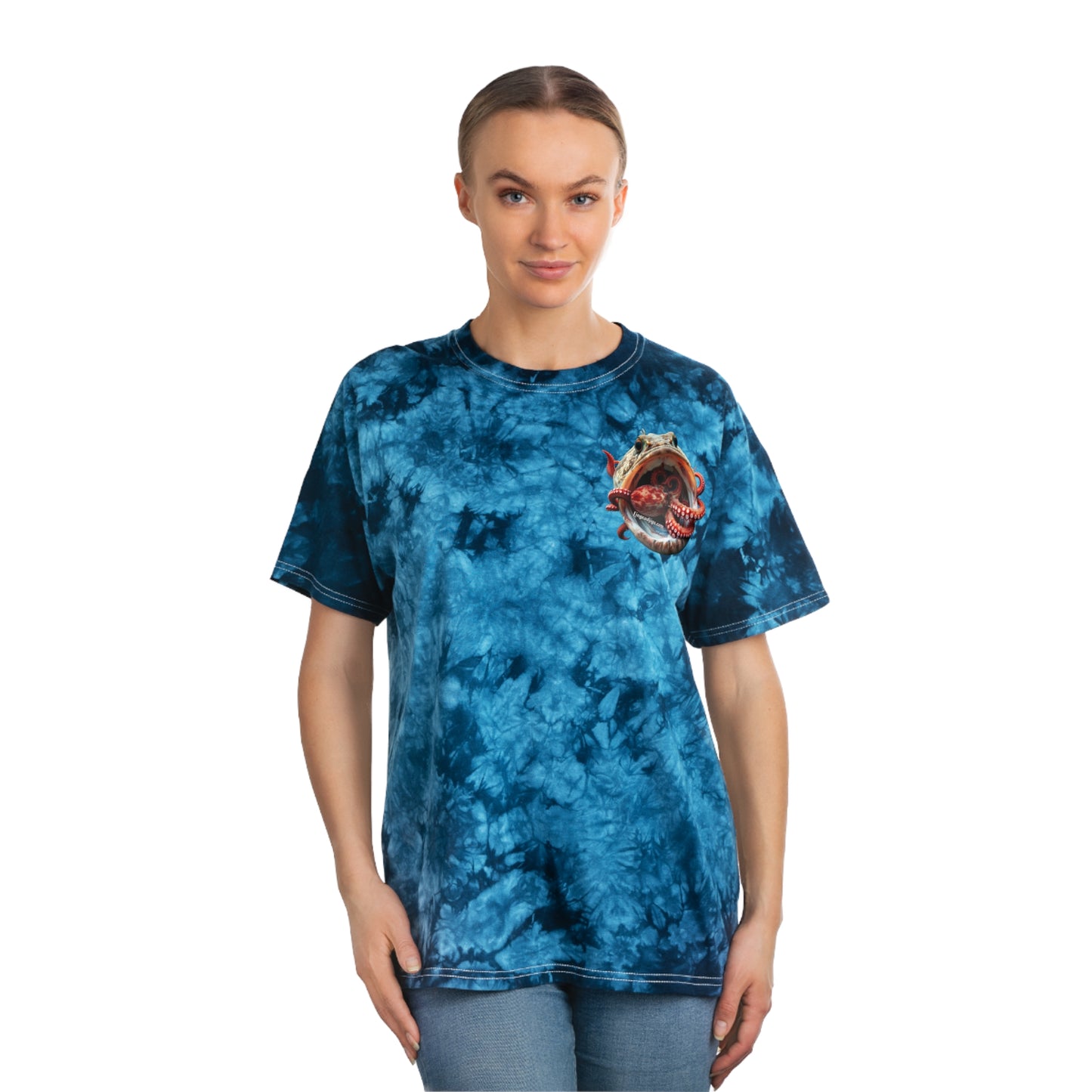 Lingcod Tie-Dye  Tee t shirt