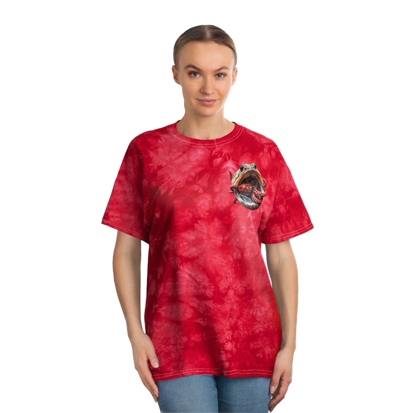 Lingcod Tie-Dye  Tee t shirt