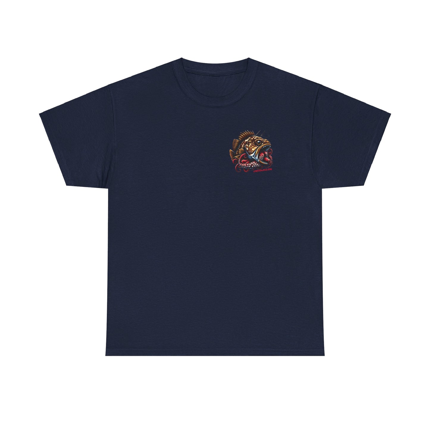 lingcod jigs fishing t shirt Tee