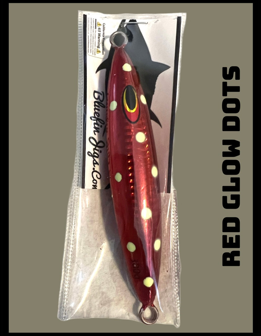 300 gram Super Glow Bluefin tuna Bomb Jig lure