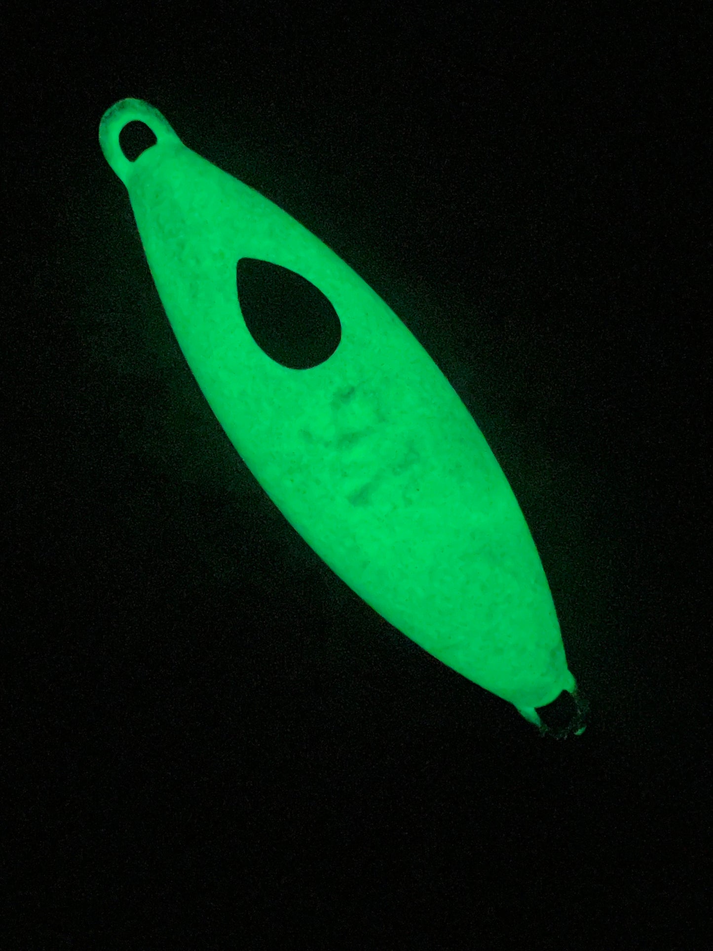 Super Glow Bluefin Bomb Jig lure 16oz (450g) smooth