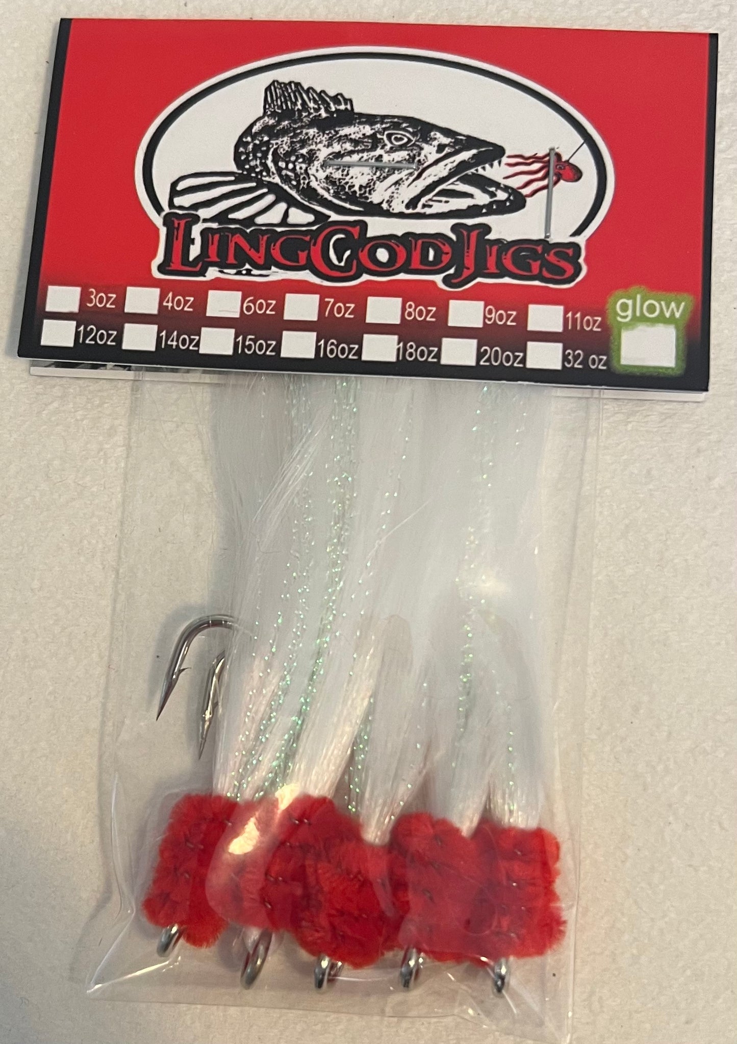 Old school rockfish 5 pack flies