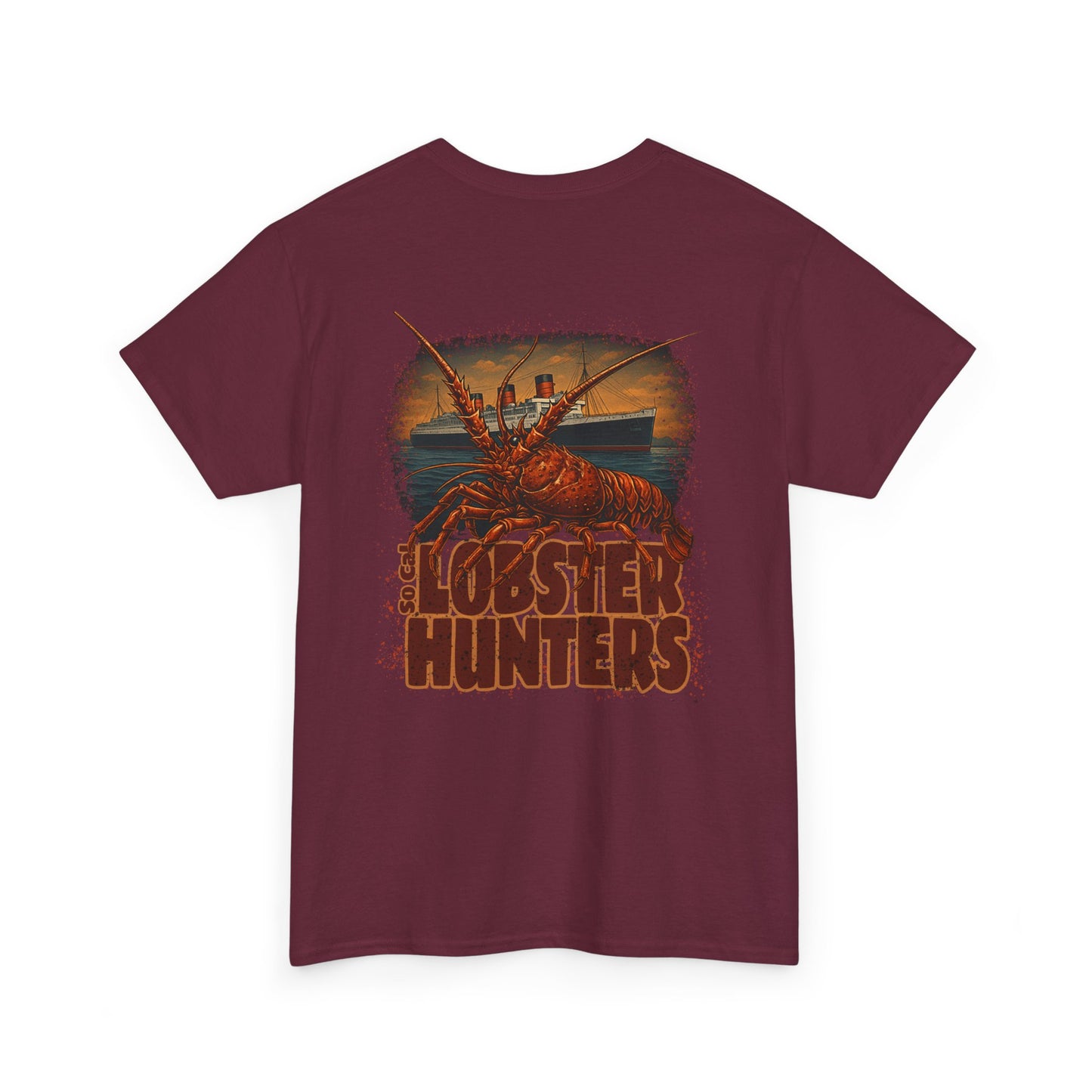 Lobster Hunters LBC Heavy Cotton T shirt