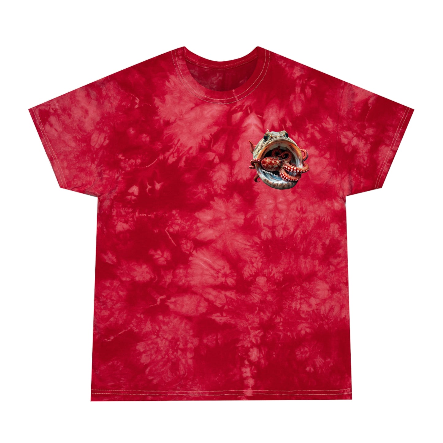 Lingcod Tie-Dye  Tee t shirt