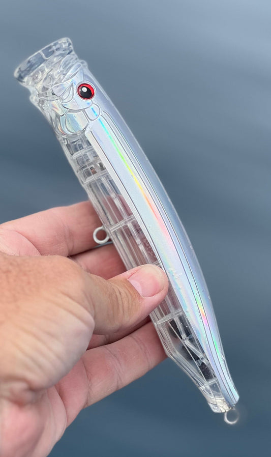 Bluefin tuna 175mm clear popper flash