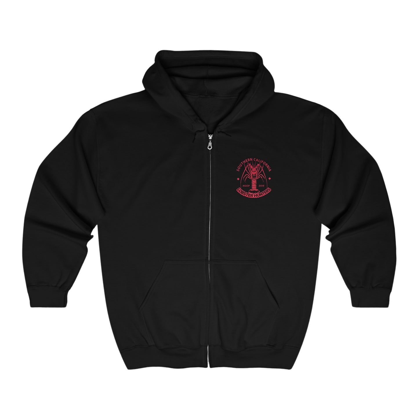 Lobster Hunters Zip Hooded Sweatshirt