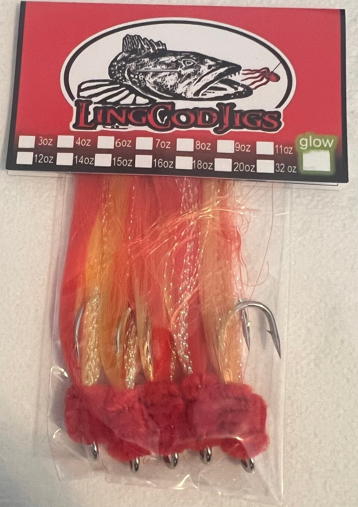 Old school rockfish 5 pack flies