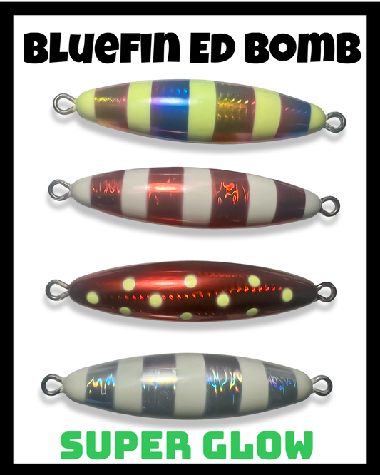 Super Glow Bluefin Ed Bomb Jig lure