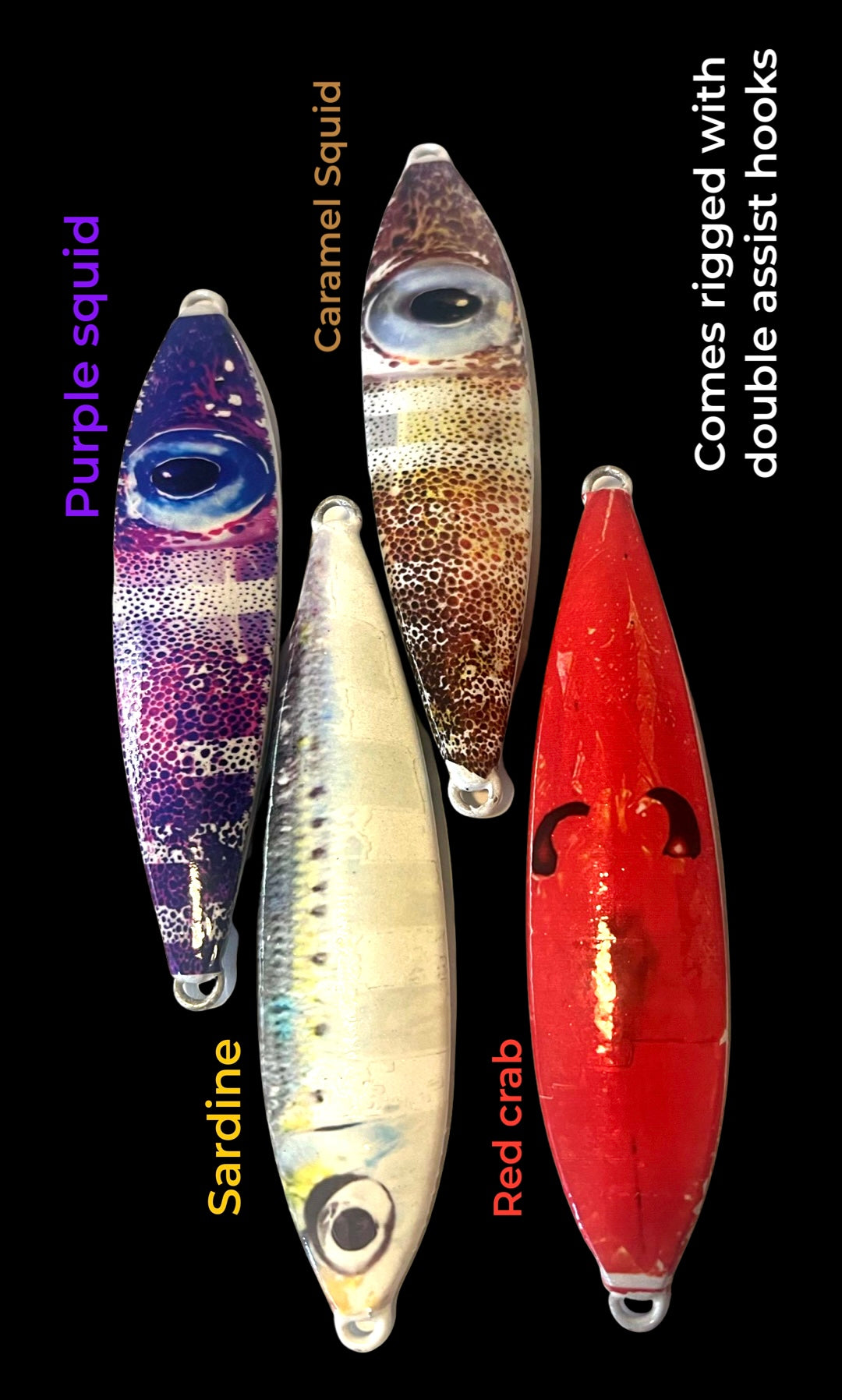 6oz Slowfall jigs