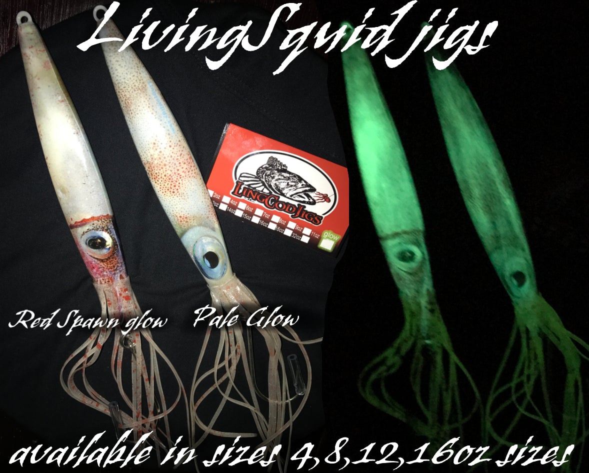 Lingcod jigs livingsquid jigs