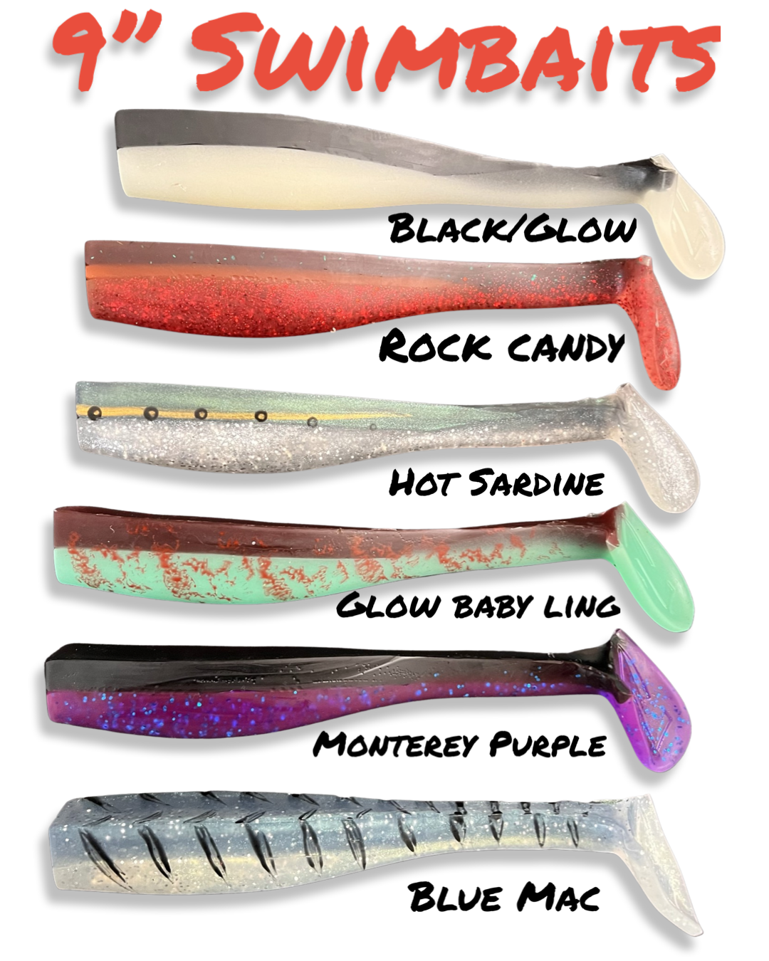 Lingcod Swimbait 9”