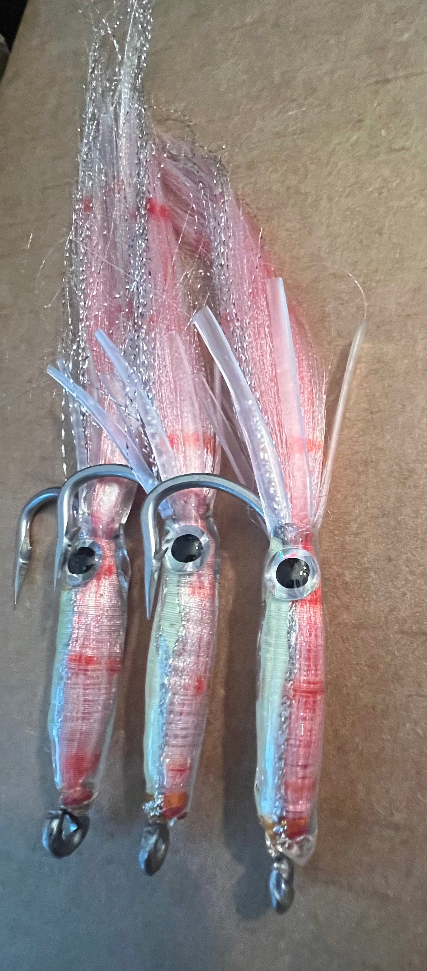 5/0 Glow in the Dark Squid Fly