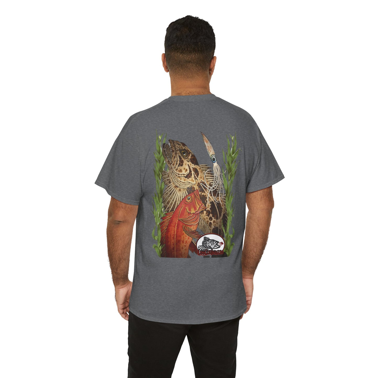 Lingcod jigs Artist  Heavy fishing Tee t shirt