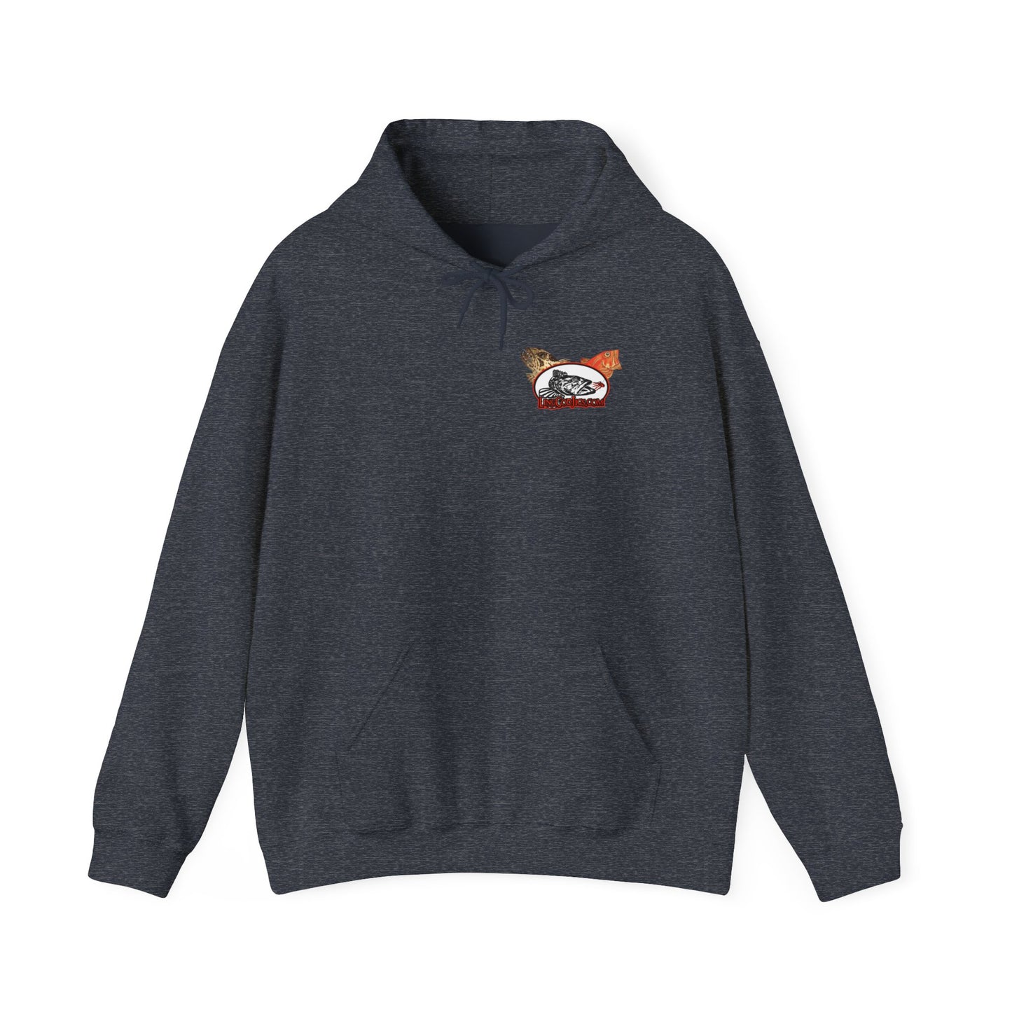 Lingcod jigs Artist Heavy Blend™ Hooded Sweatshirt