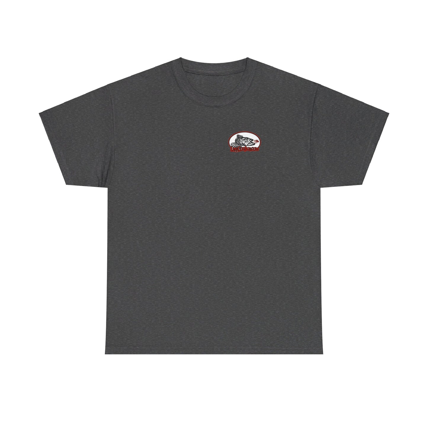 Lingcod jigs Logo Heavy Cotton Tee t shirt