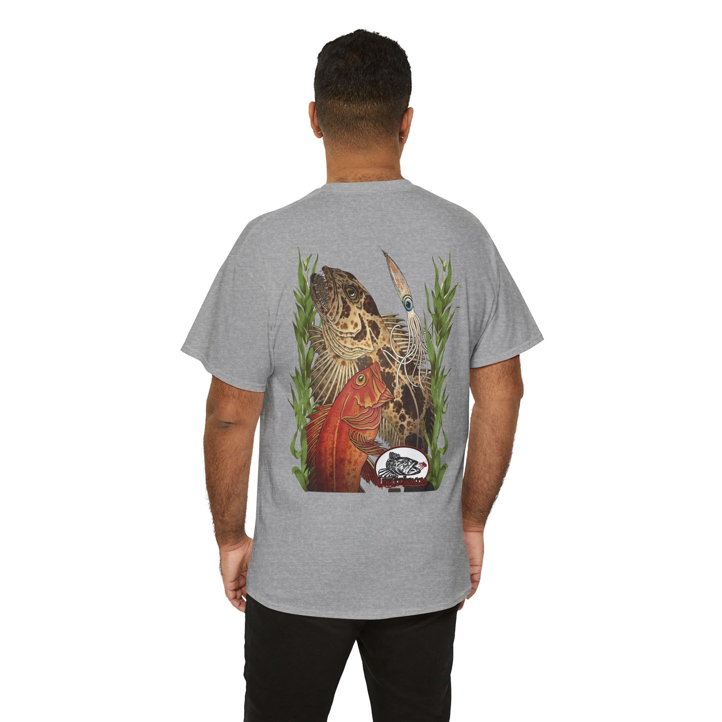 Lingcod jigs Artist  Heavy fishing Tee t shirt