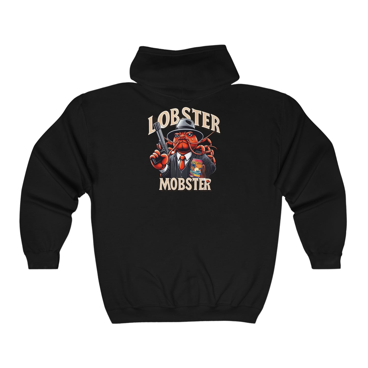 Lobster Mobster Zip Hooded Sweatshirt