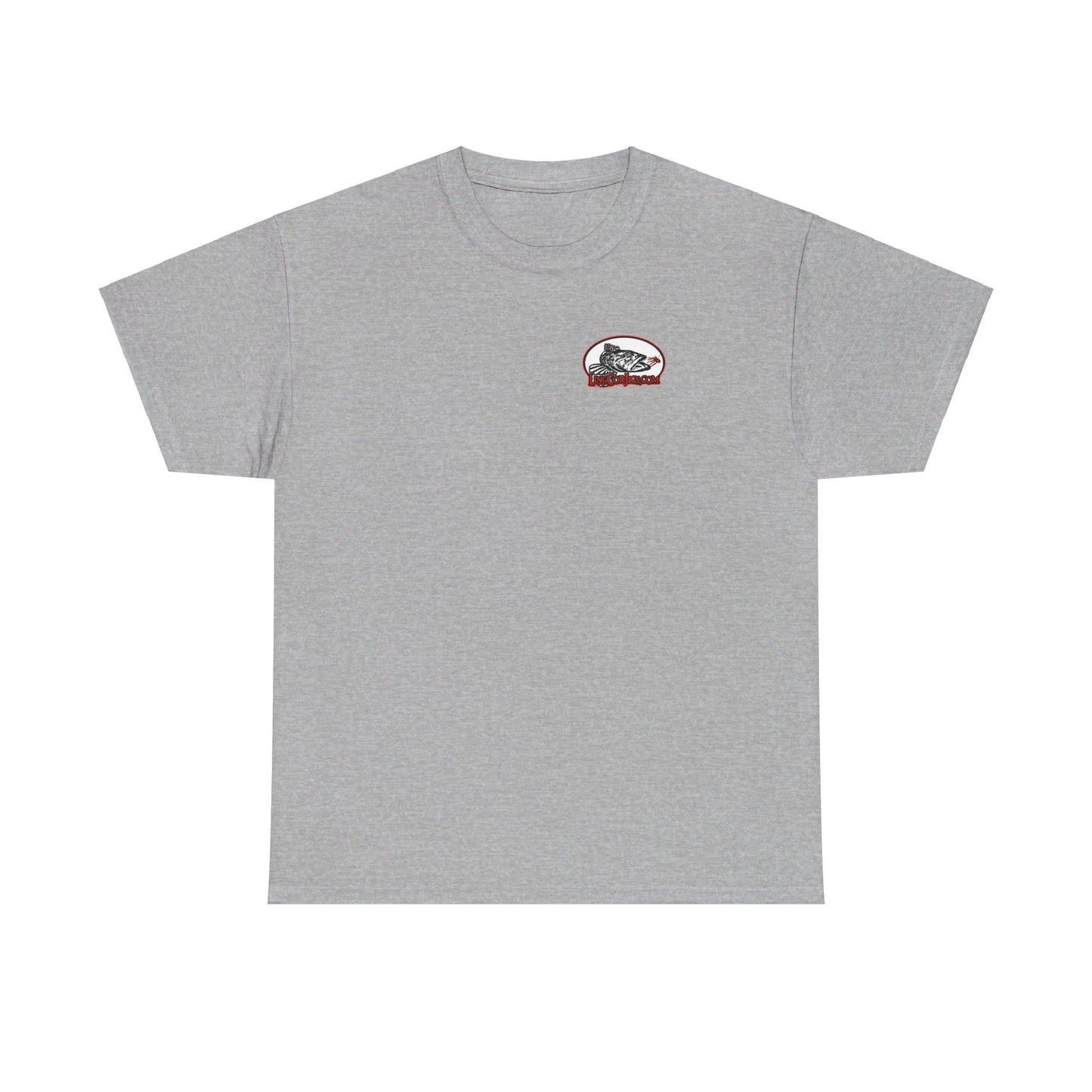 Lingcod jigs Logo Heavy Cotton Tee t shirt