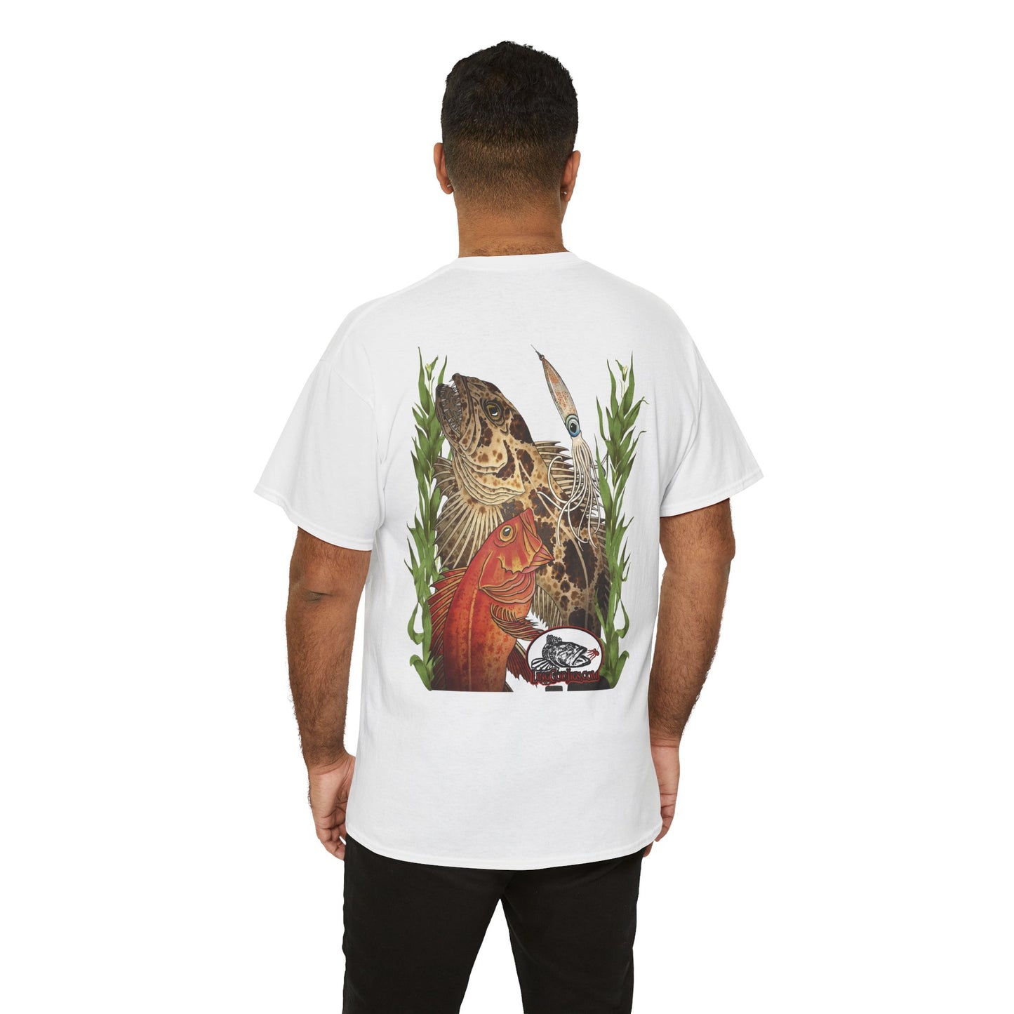 Lingcod jigs Artist  Heavy fishing Tee t shirt