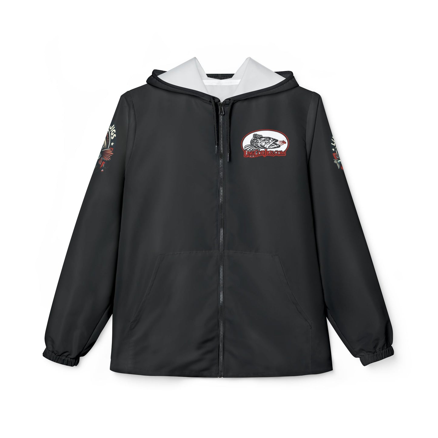 Lingcod Jigs OG LOGO Windbreaker Jacket