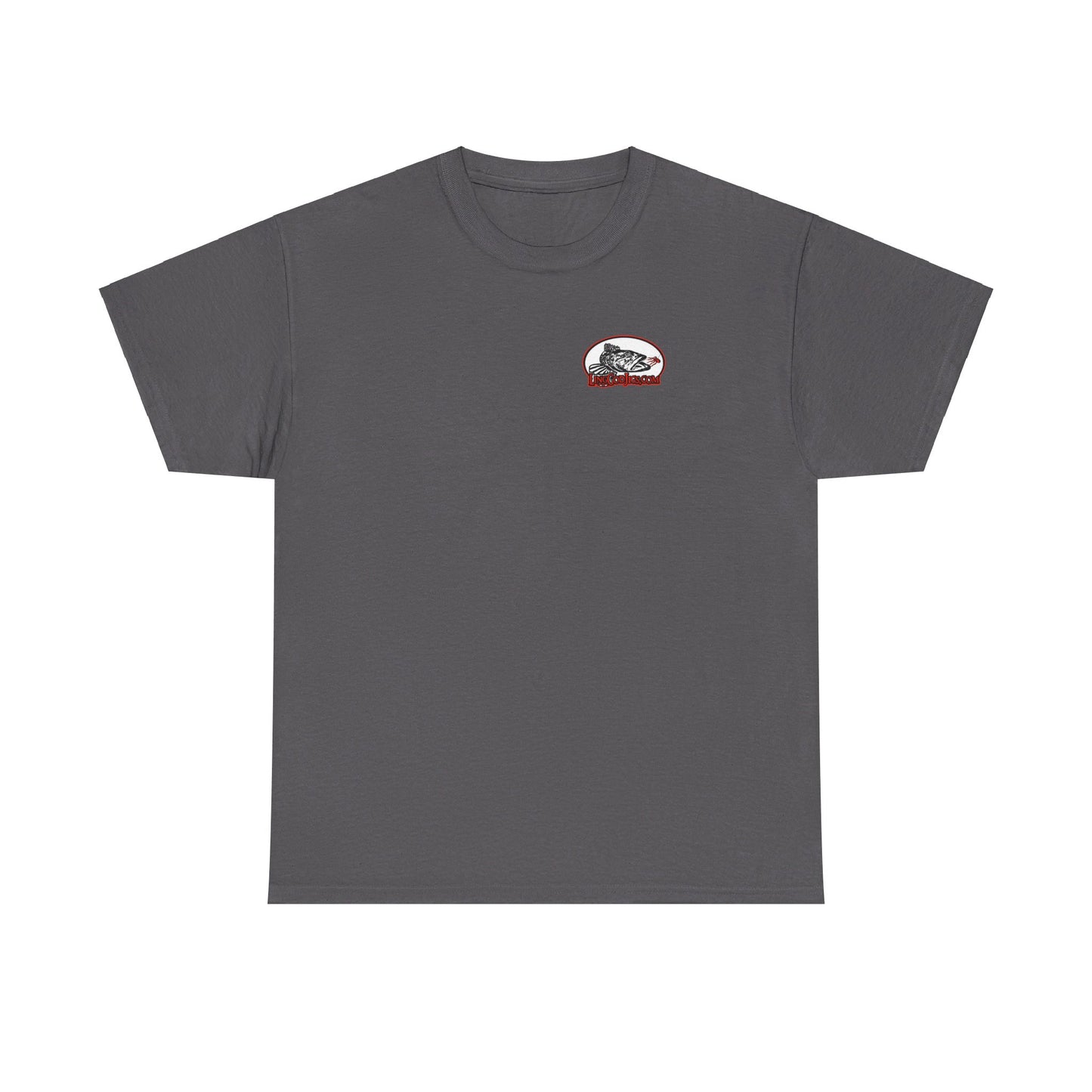 Lingcod jigs Logo Heavy Cotton Tee t shirt