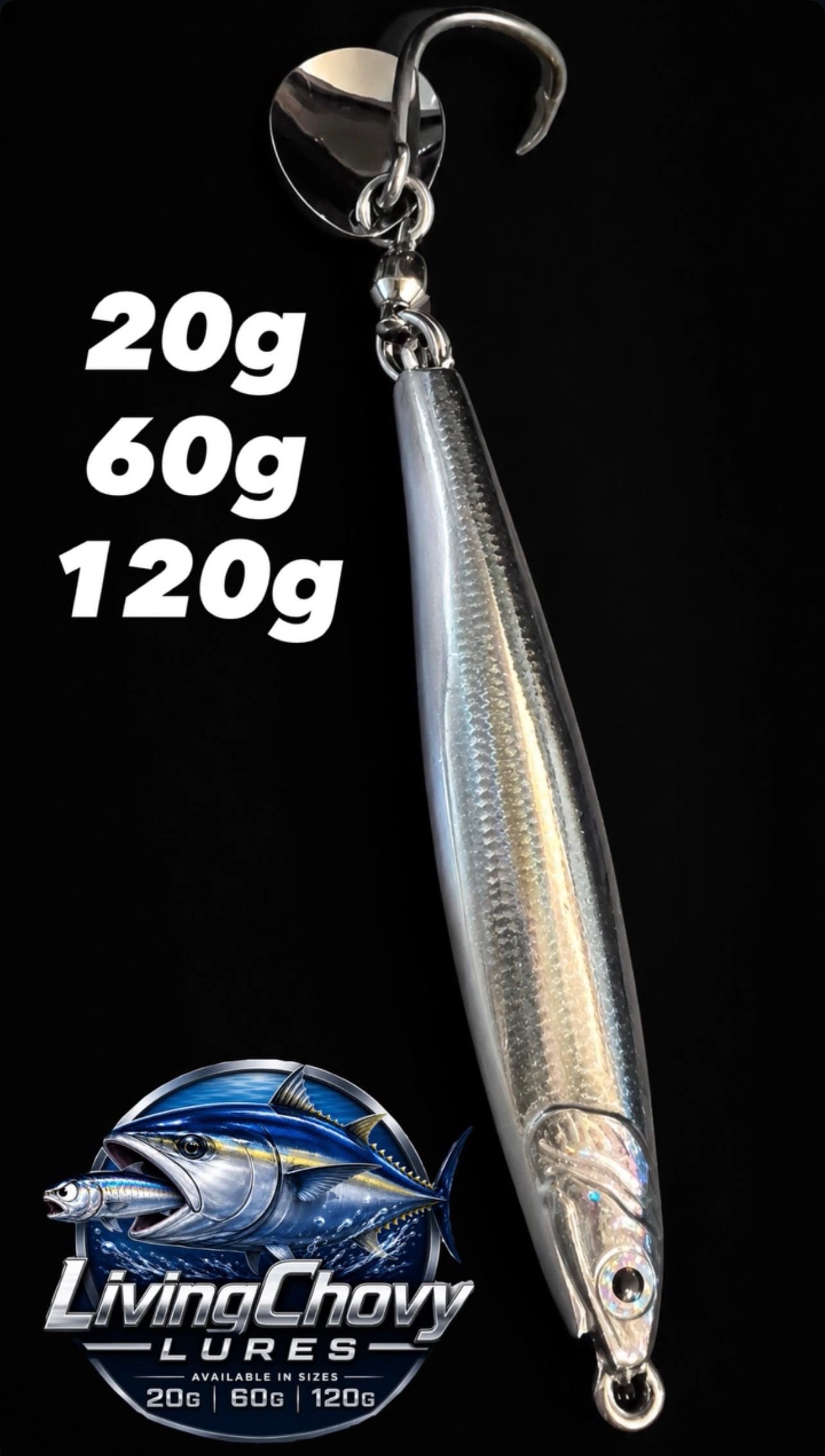 LivingChovy jig choose size/color