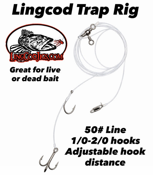 Lingcod Trap Rig 50lb test
