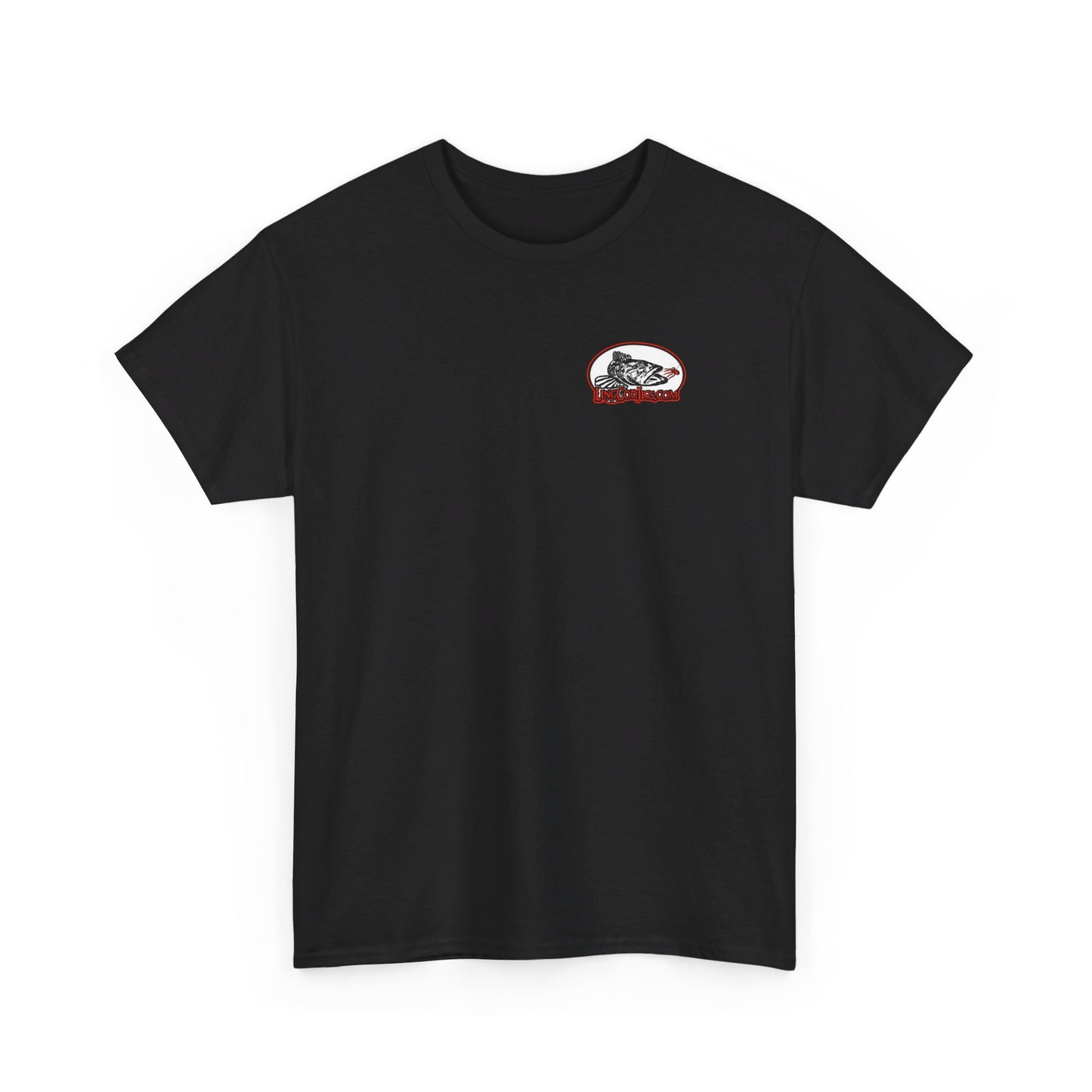 Lingcod jigs Logo Heavy Cotton Tee t shirt