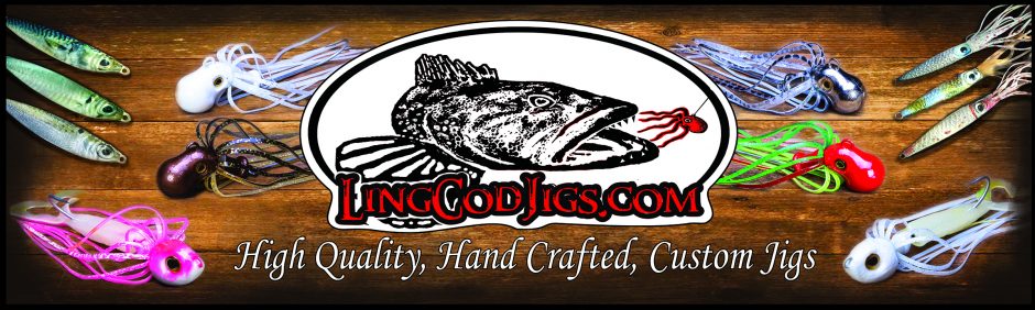 Each lingcod jig set comes with 5 great colors to cover all water