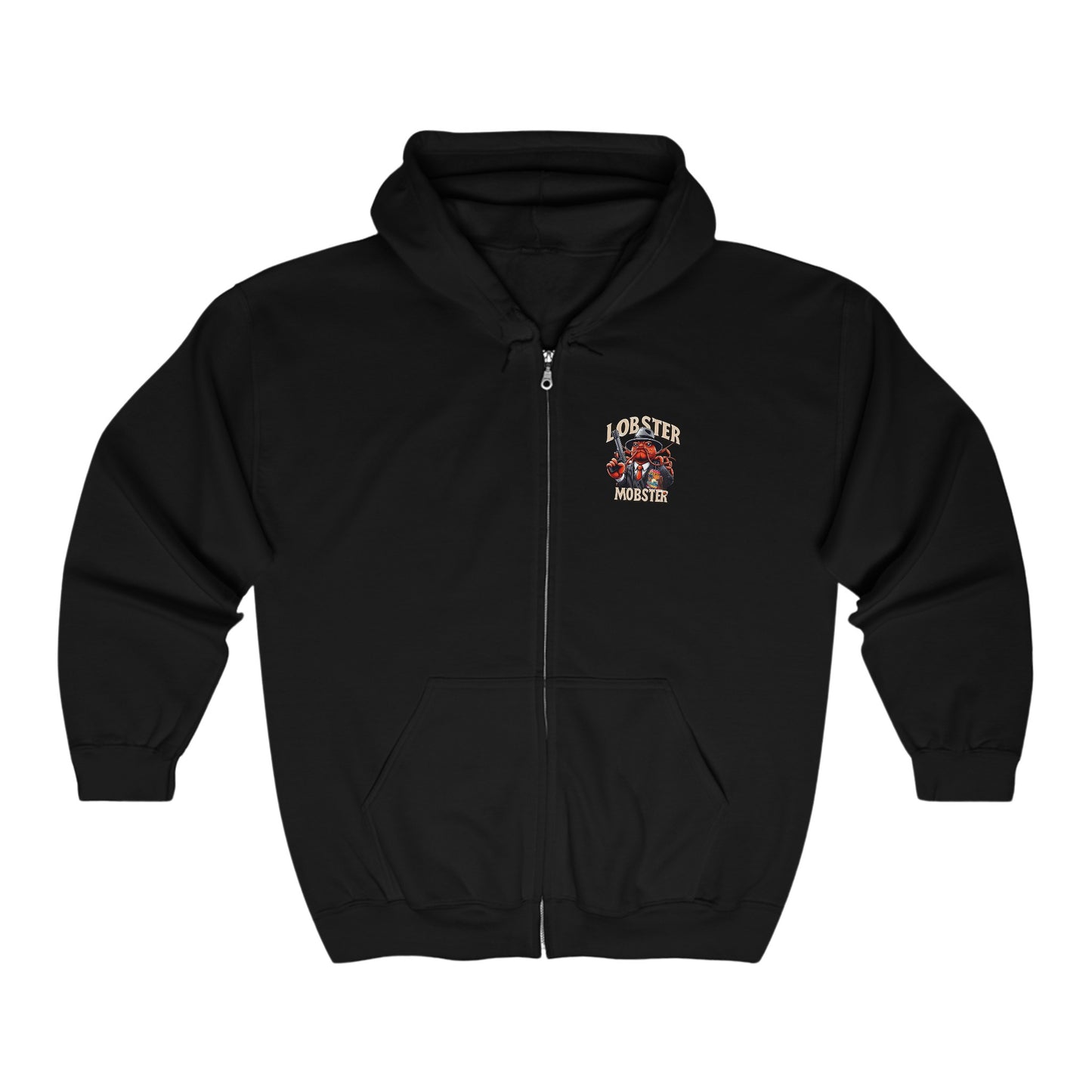 Lobster Mobster Zip Hooded Sweatshirt