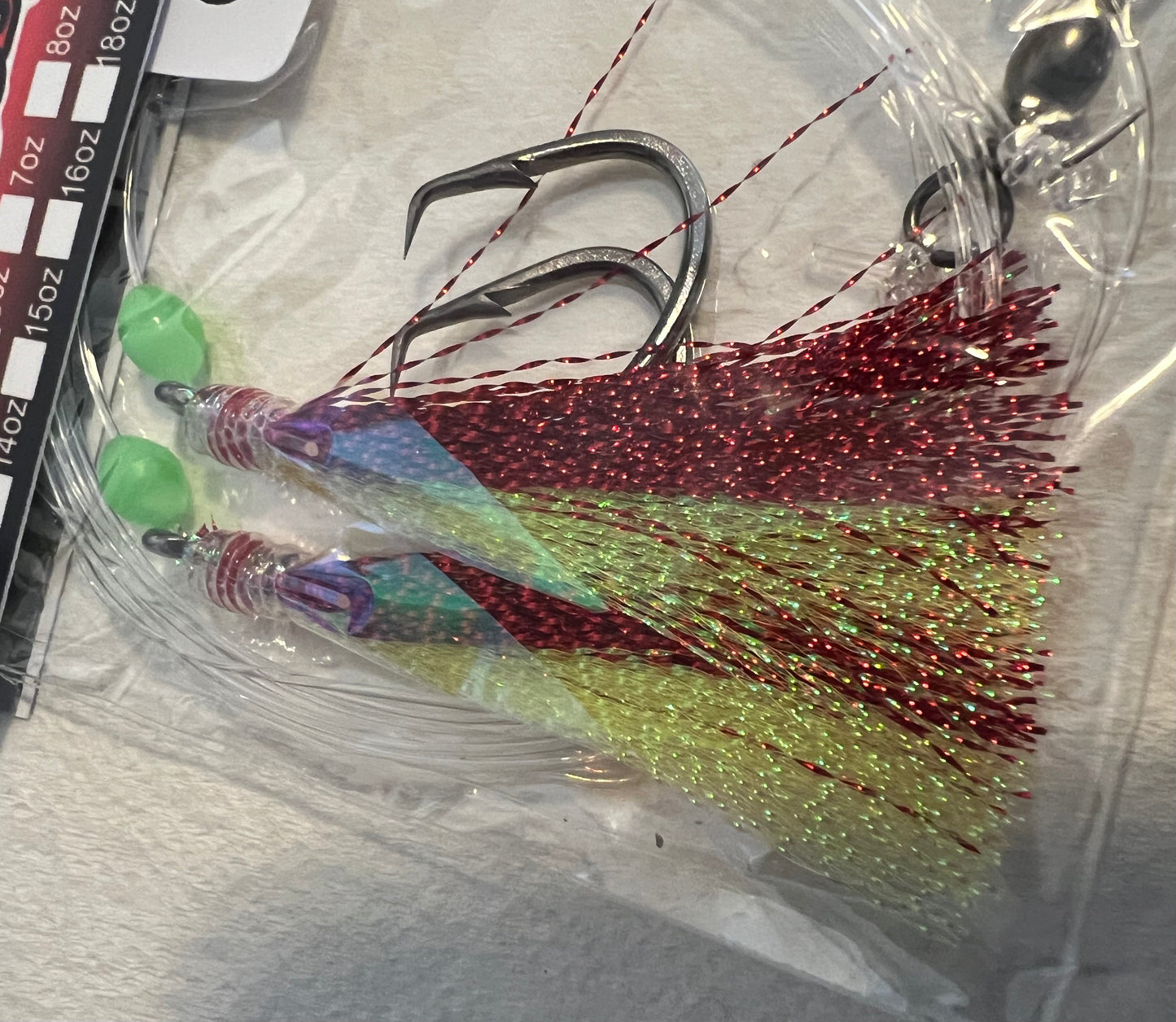 Ultimate 5/0 circle hook rockfish shrimp fly rigs