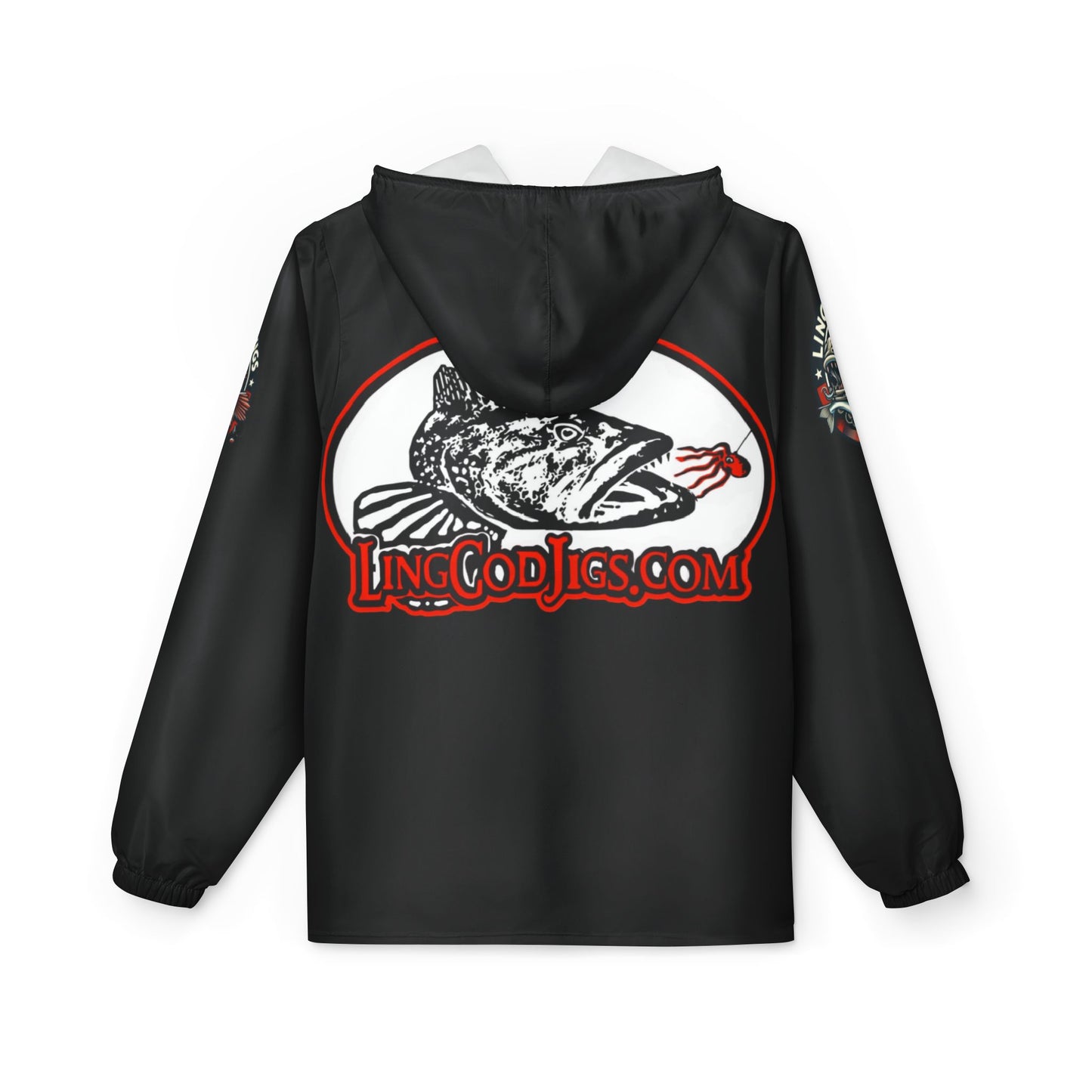 Lingcod Jigs OG LOGO Windbreaker Jacket