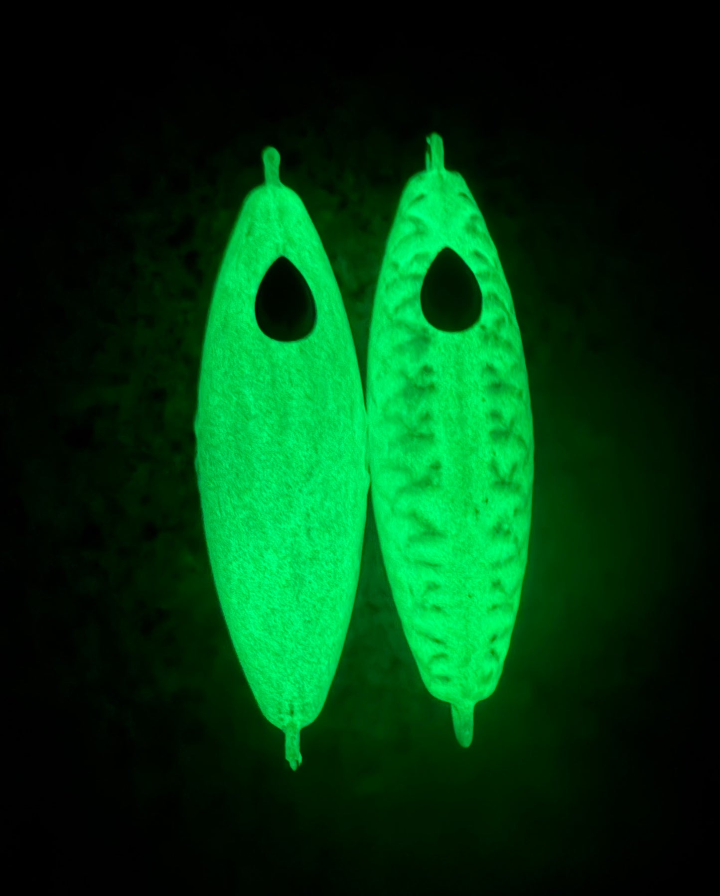 Super Glow Fresh MINT Bluefin Bomb Jig lure 16oz (450g)