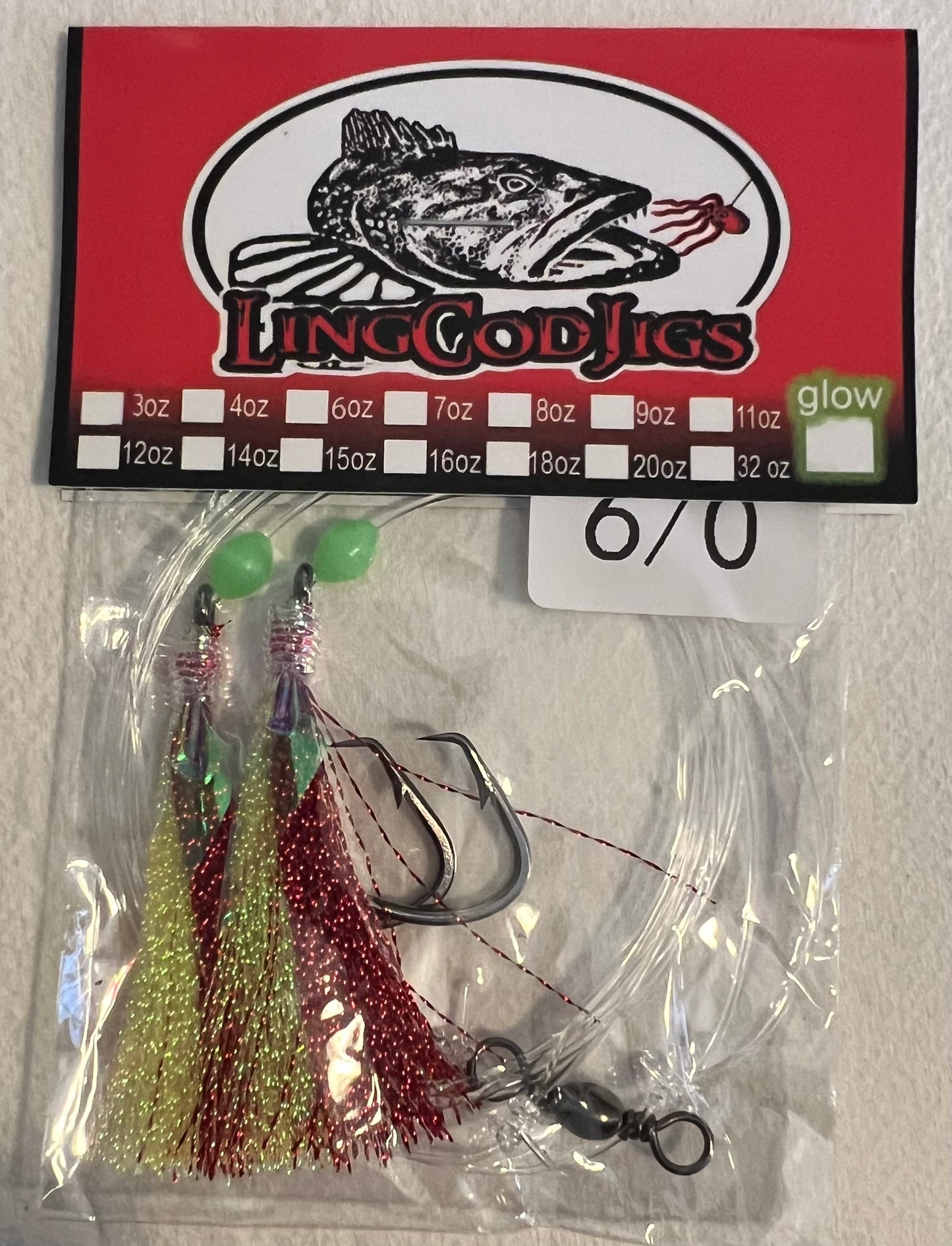 Ultimate 5/0 circle hook rockfish shrimp fly rigs