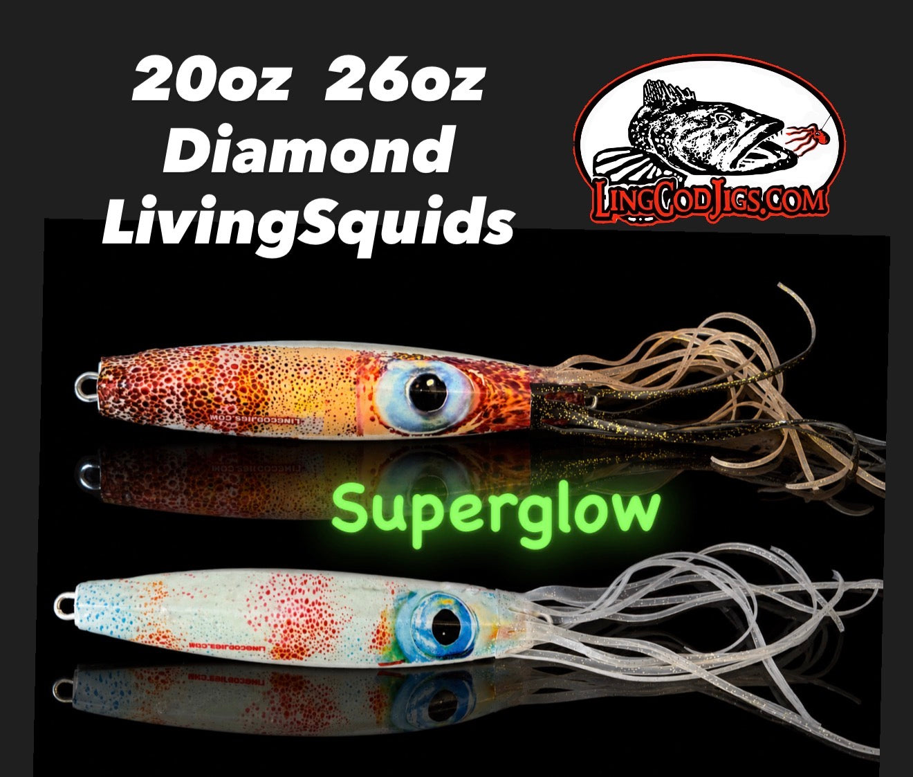 20oz LivingSquid Diamond Jig