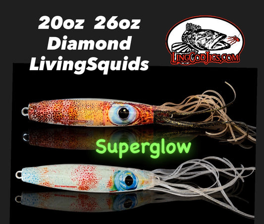 26oz LivingSquid Diamond Jig