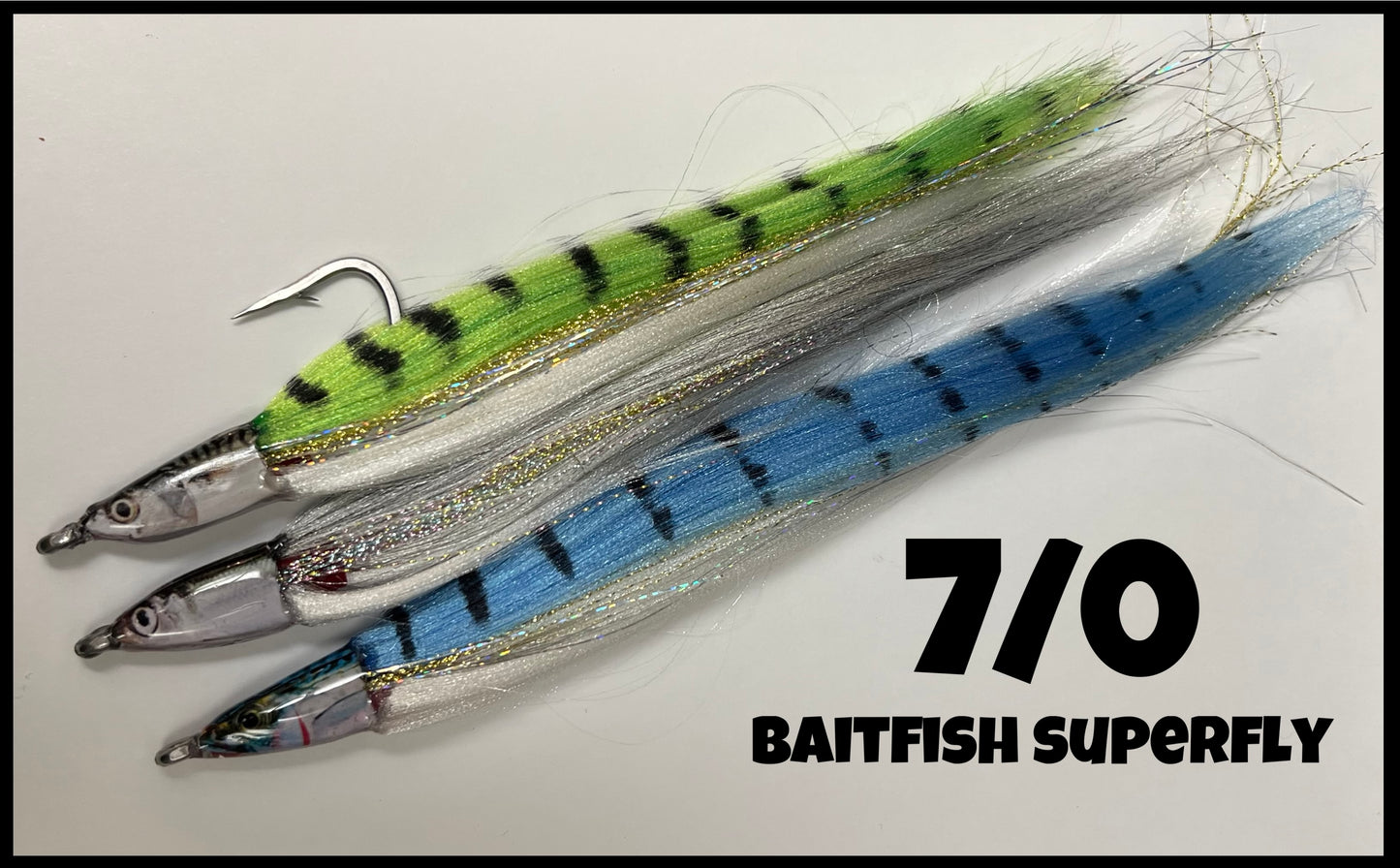 7/0 baitfish superfly